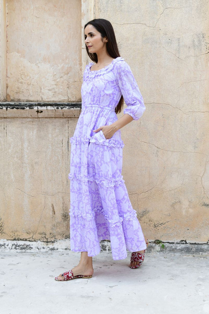 Alora Organic Cotton Maxi Dress