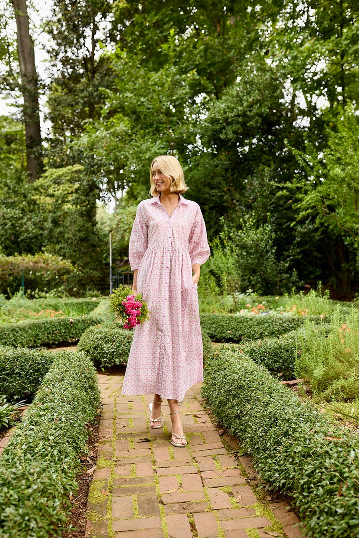 Penne Dress - Porto Pink