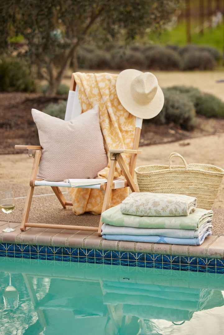 Bayside Herringbone Throw Pillow Covers