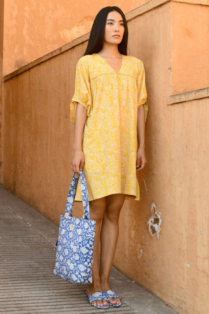 Cassia Organic Cotton Mini Dress