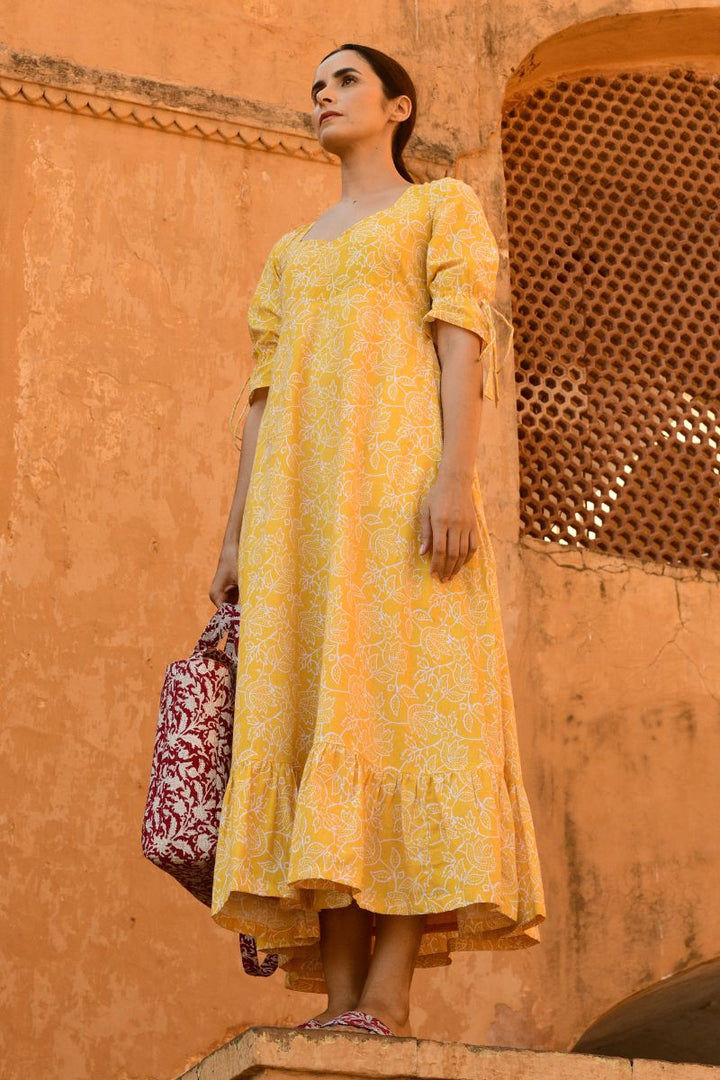 Solene Organic Cotton Maxi Dress