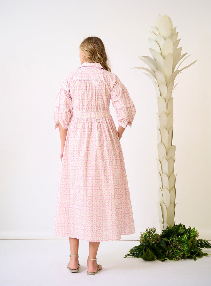 Penne Dress - Porto Pink
