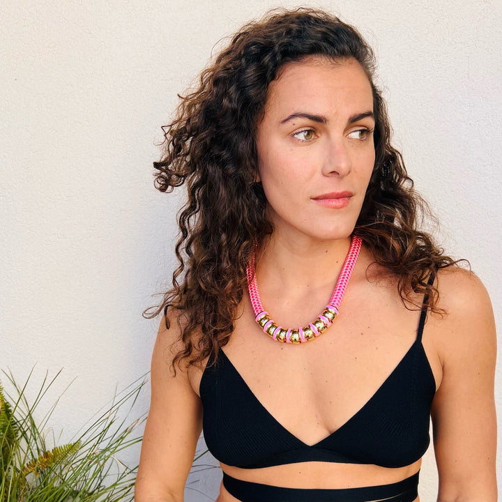 Classic Necklace Soft Pink