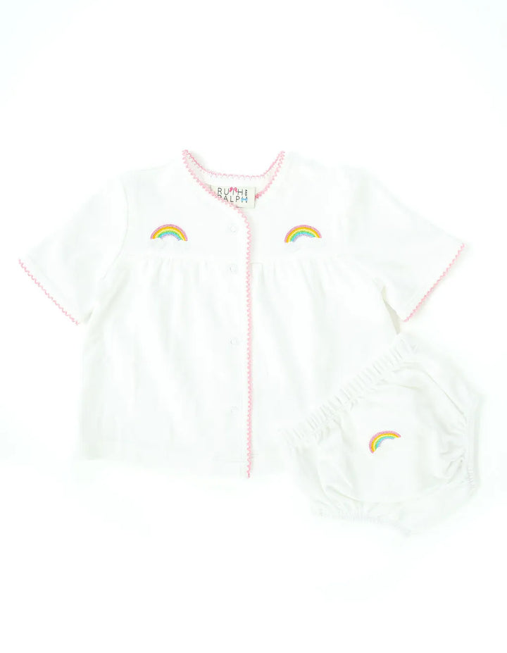 Rainbows Layette Set
