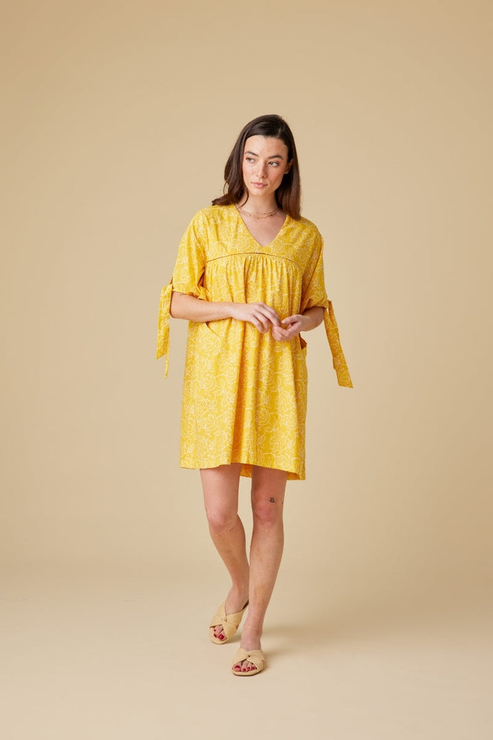 Cassia Organic Cotton Mini Dress