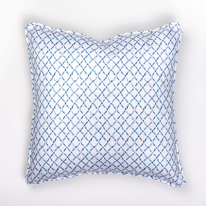 Pillow Cover - Croix, Indigo