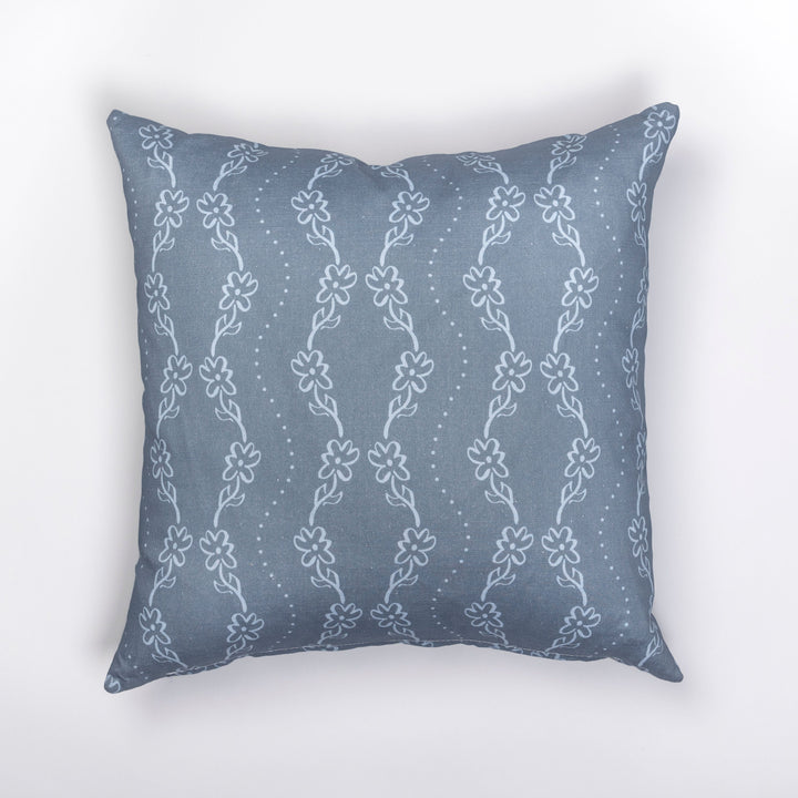 Pillow Cover - Jardim do Mar, Denim