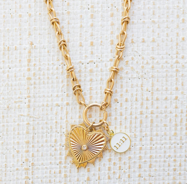 Pre-Sale - 11:11 Good Luck Heart - Shipping 3/25