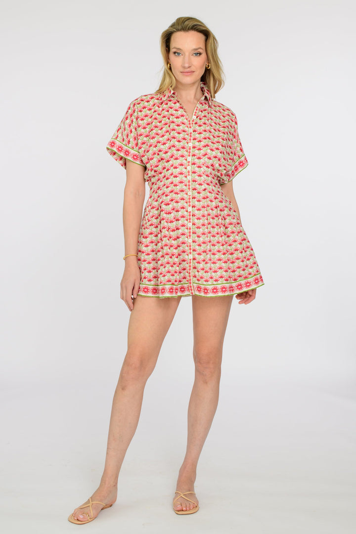 Haynes Dress in Fan Flower