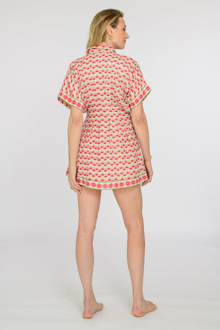 Haynes Dress in Fan Flower