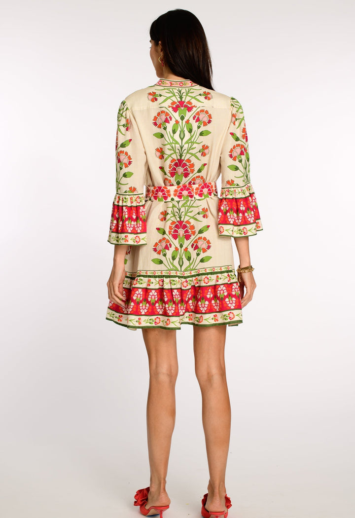 Frances Dress in Indian Flower Ivory