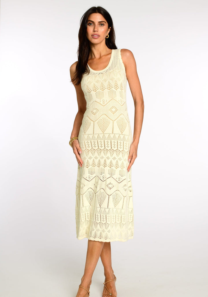 Willow Sweater Dress in Coconut Milk