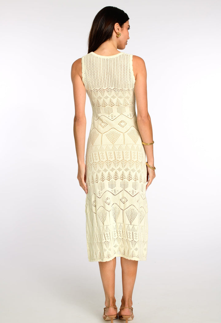 Willow Sweater Dress in Coconut Milk