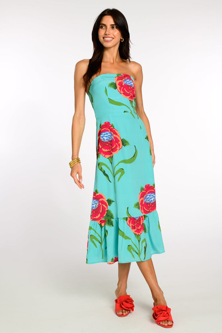 Grace Dress in Large Roses