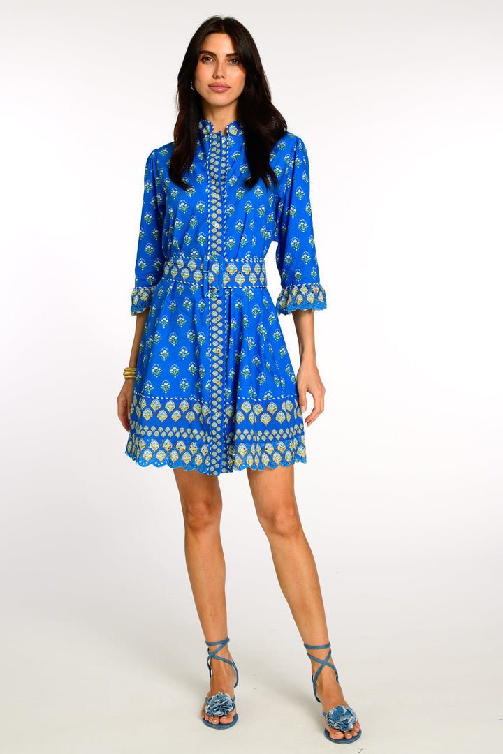 Frances Dress in Tulip Blue