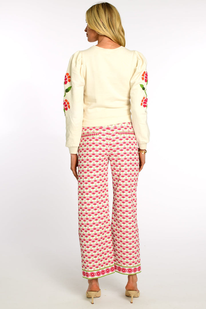Tilda Pants in Fan Flower
