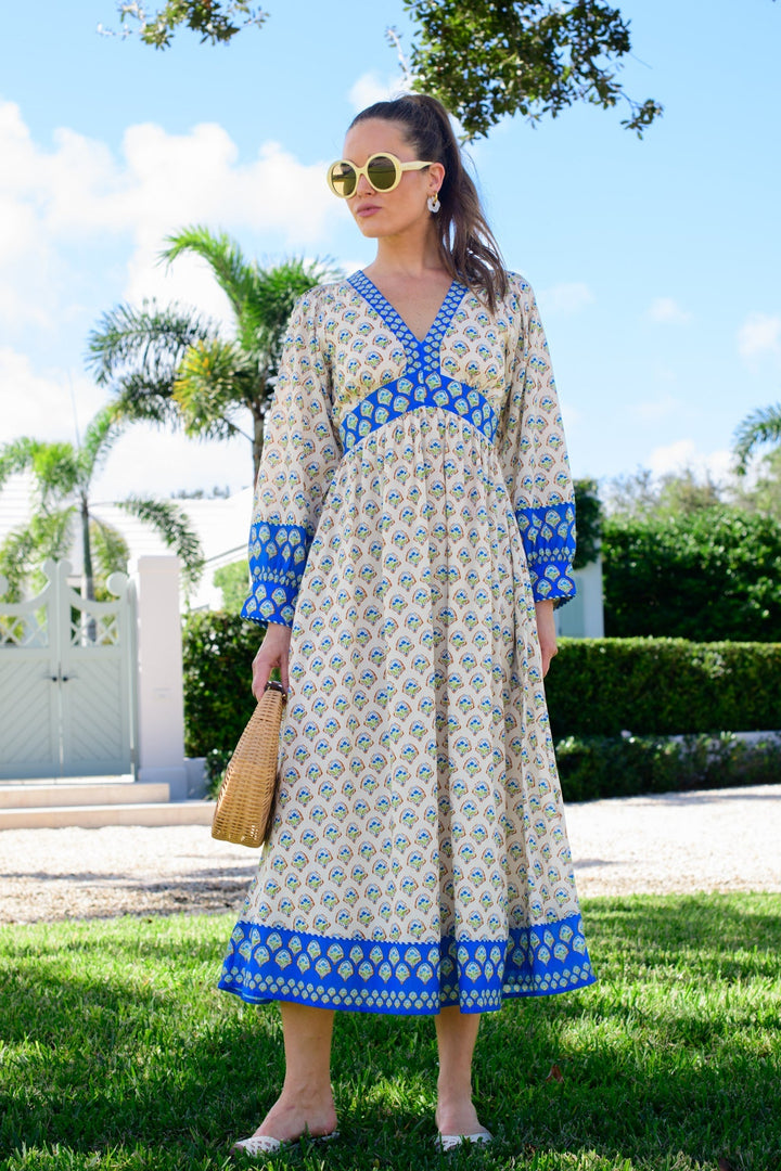 Harriet Dress in Tulip Ivory