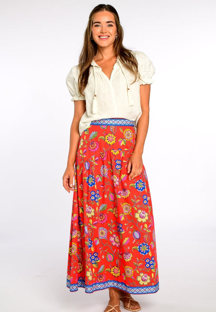 Kiki Top in Egret