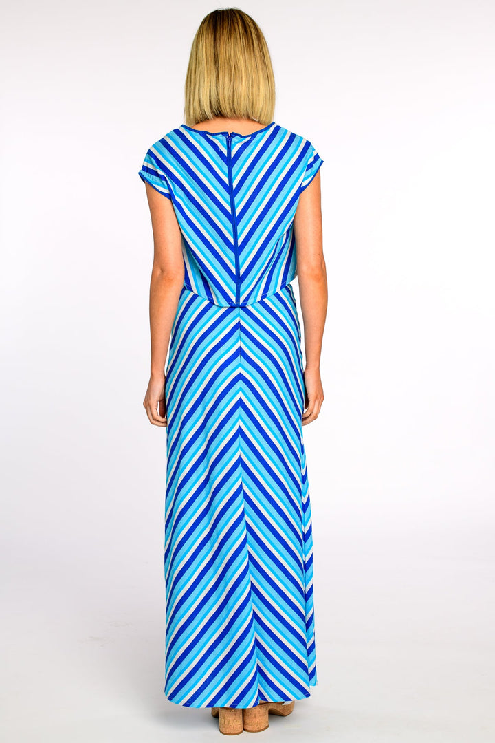 Anita Skirt in French Blue Stripe