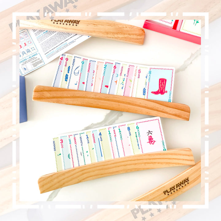 Mahjong Cards + Racks Bundle
