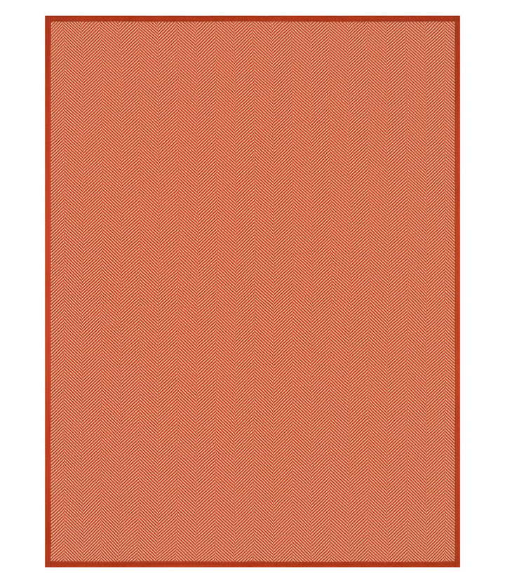 Harborview Herringbone Desert Red Blanket