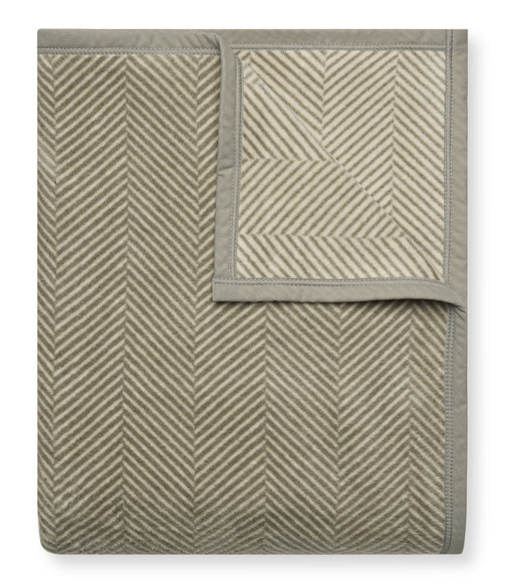 Harborview Herringbone Dune Blanket