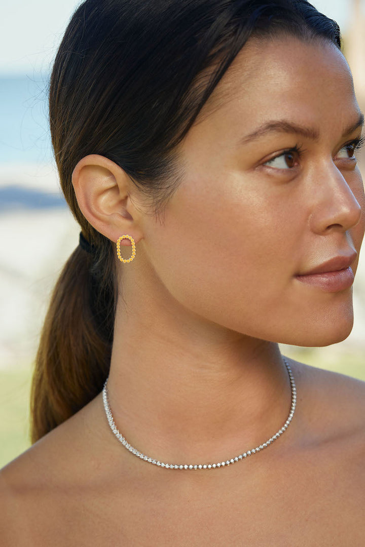 Carolina Tennis Earring - Short