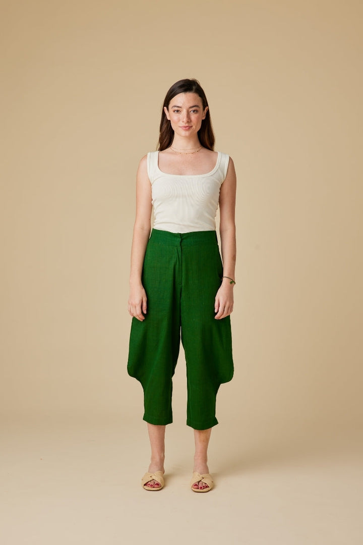 Harlow Khadi Cotton Pants