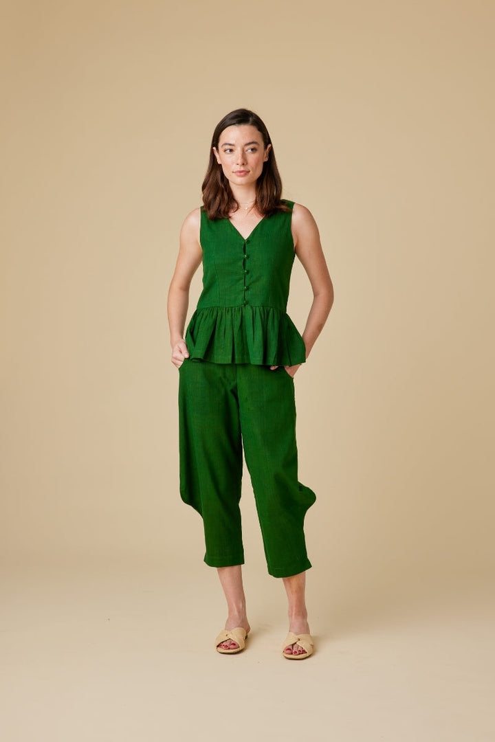 Harlow Khadi Cotton Pants