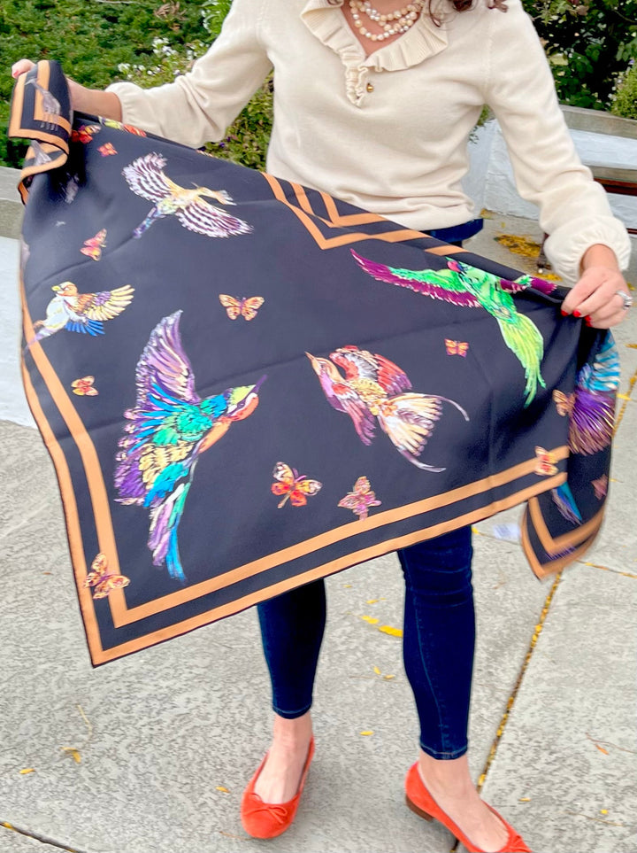 Black as Midnight Scarf