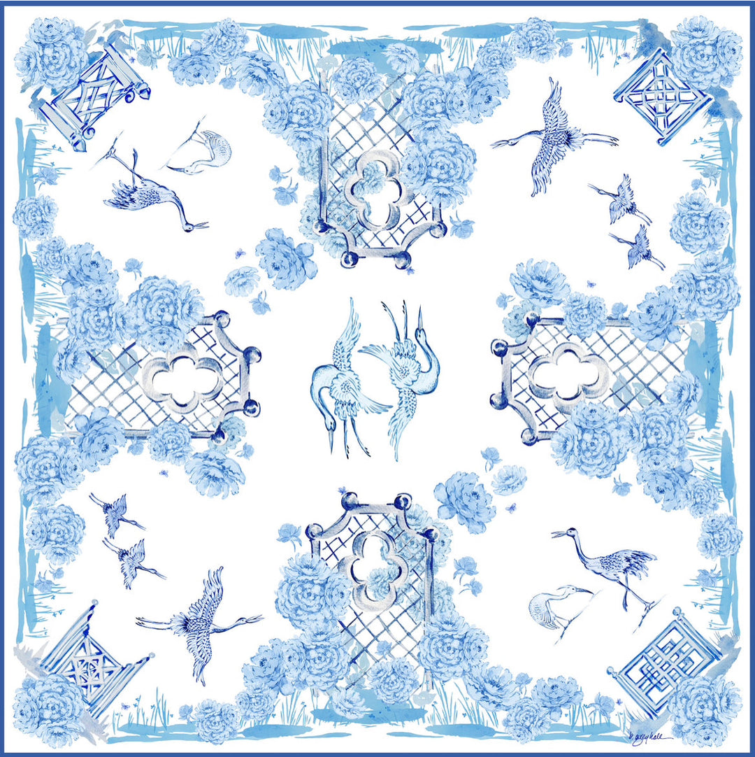 Crane Lagoon Scarf