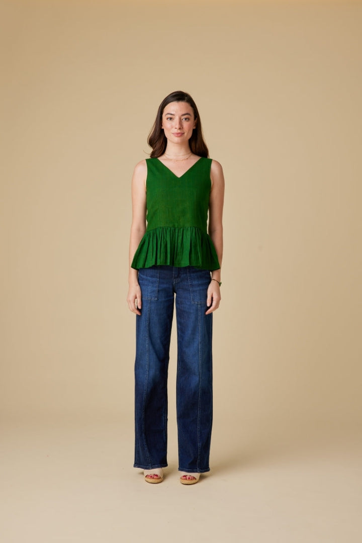 Lya Khadi Cotton Top