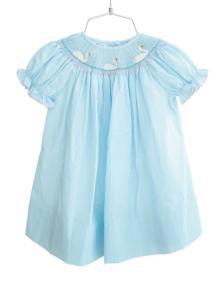 Swans Smocked Helen Dress