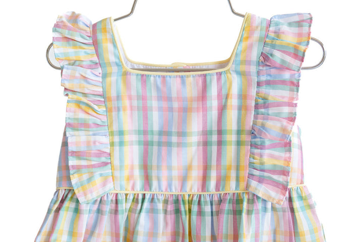 Colorful Plaid Hazel Dress