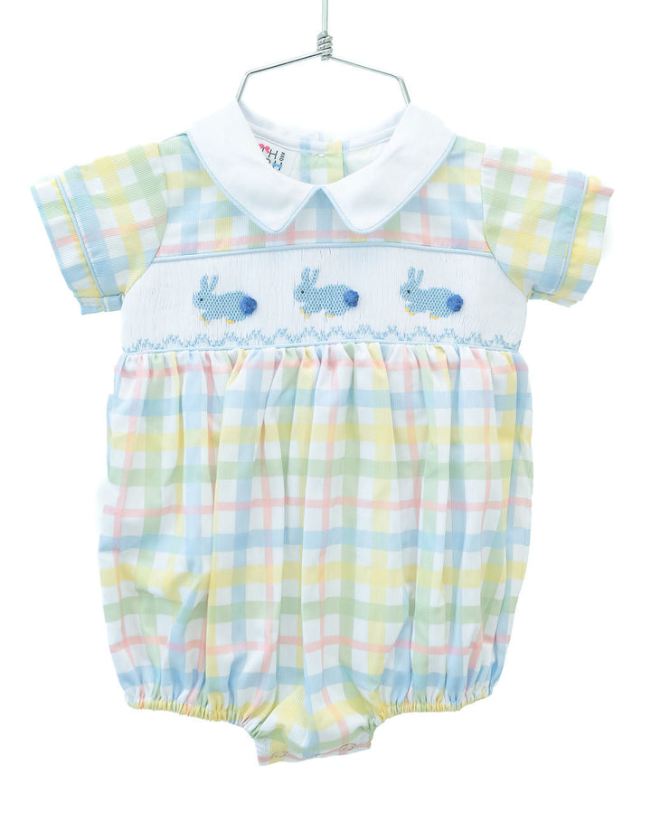 Smocked Easter Bunnies Henry Bubble