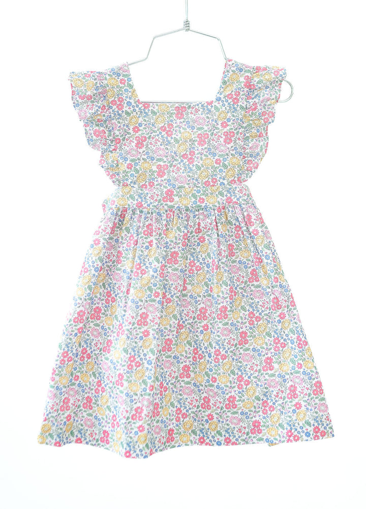 Secret Garden Floral Pinafore Dress