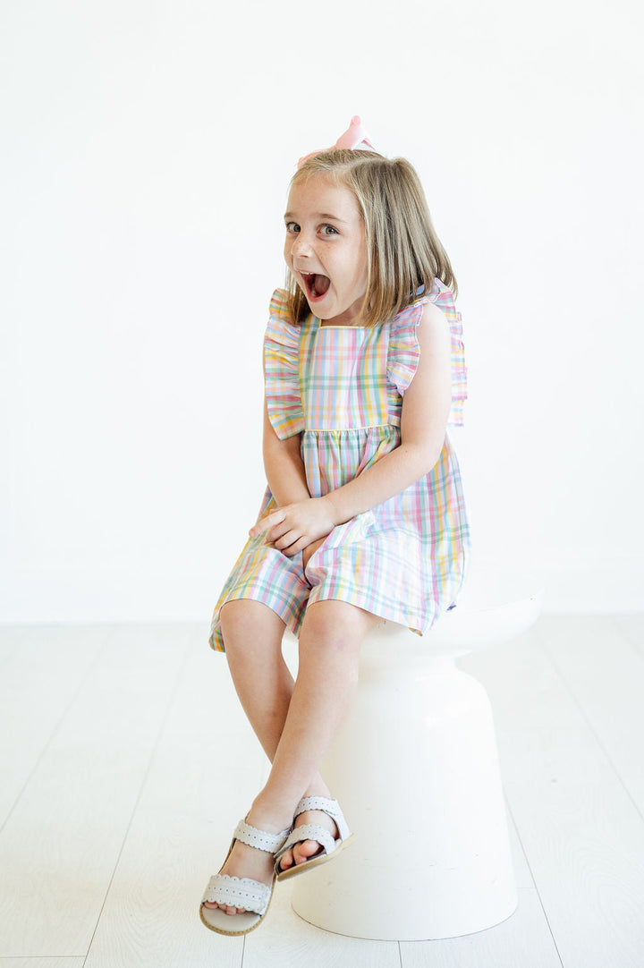 Colorful Plaid Hazel Dress