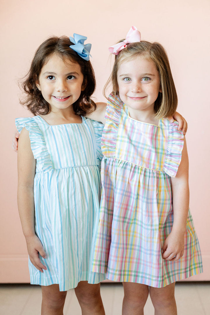 Colorful Plaid Hazel Dress