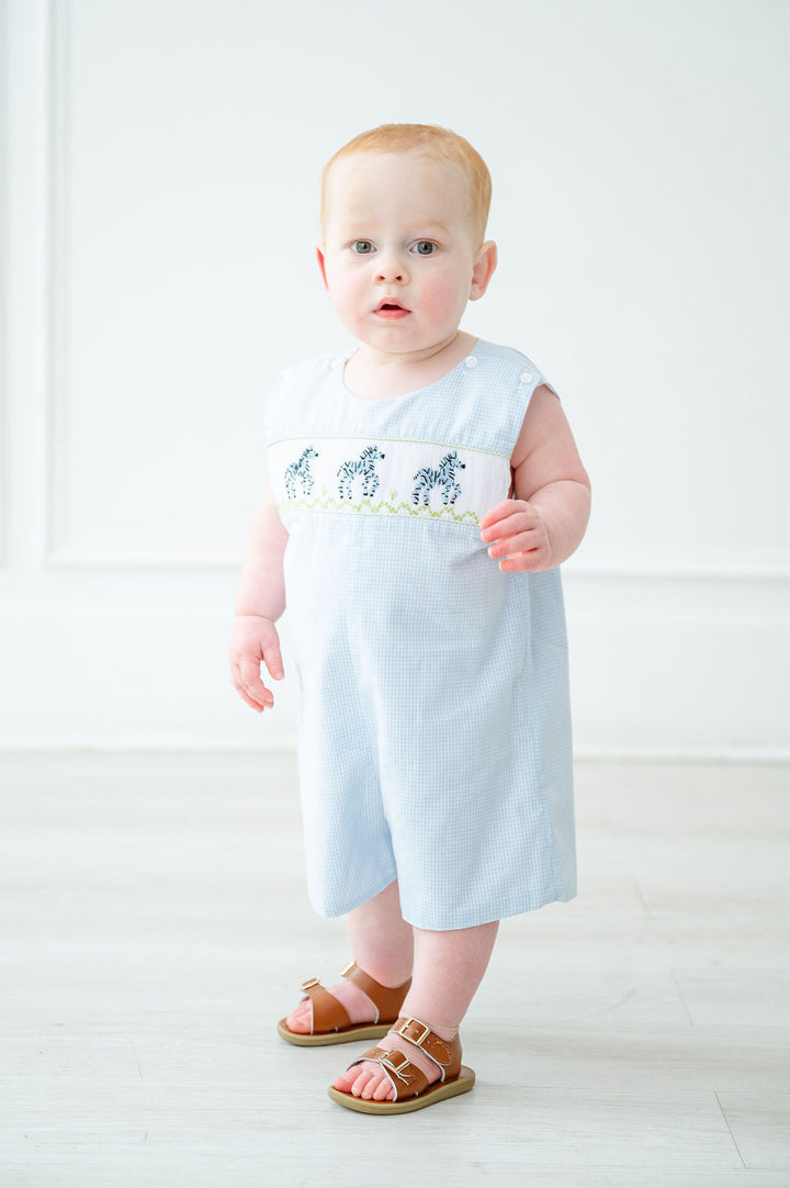 Zebras Smocked Benjamin Jonjon