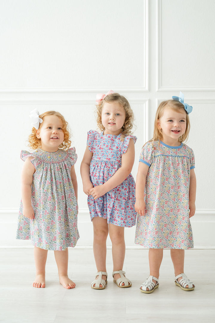 Secret Garden Floral Pima Catherine Dress