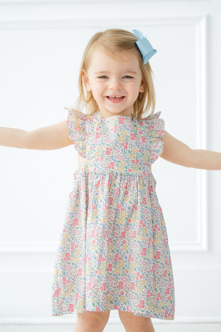 Secret Garden Floral Pinafore Dress