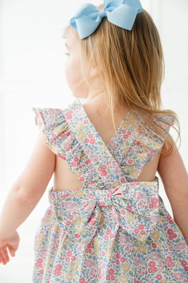 Secret Garden Floral Pinafore Dress