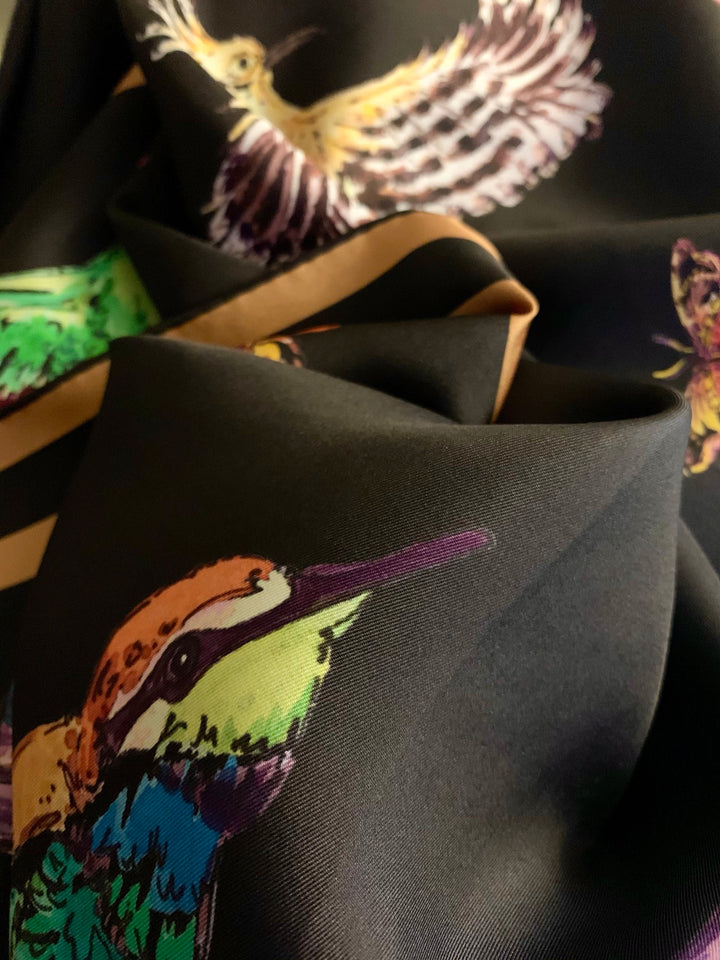 Black as Midnight Scarf
