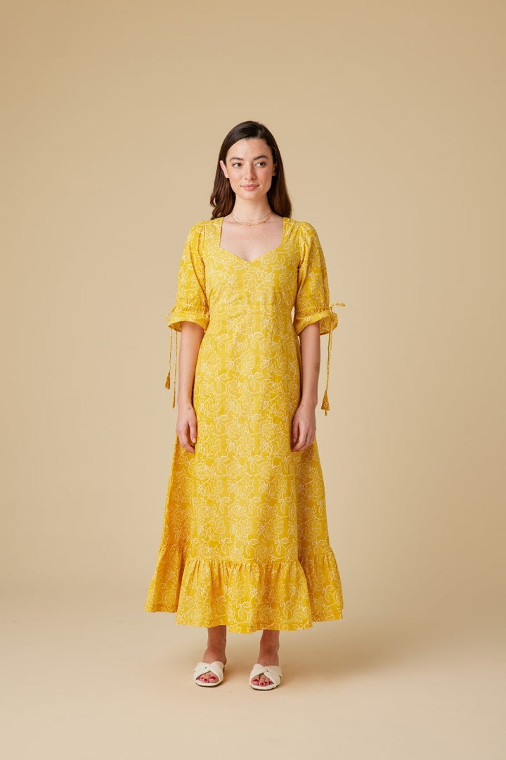 Solene Organic Cotton Maxi Dress