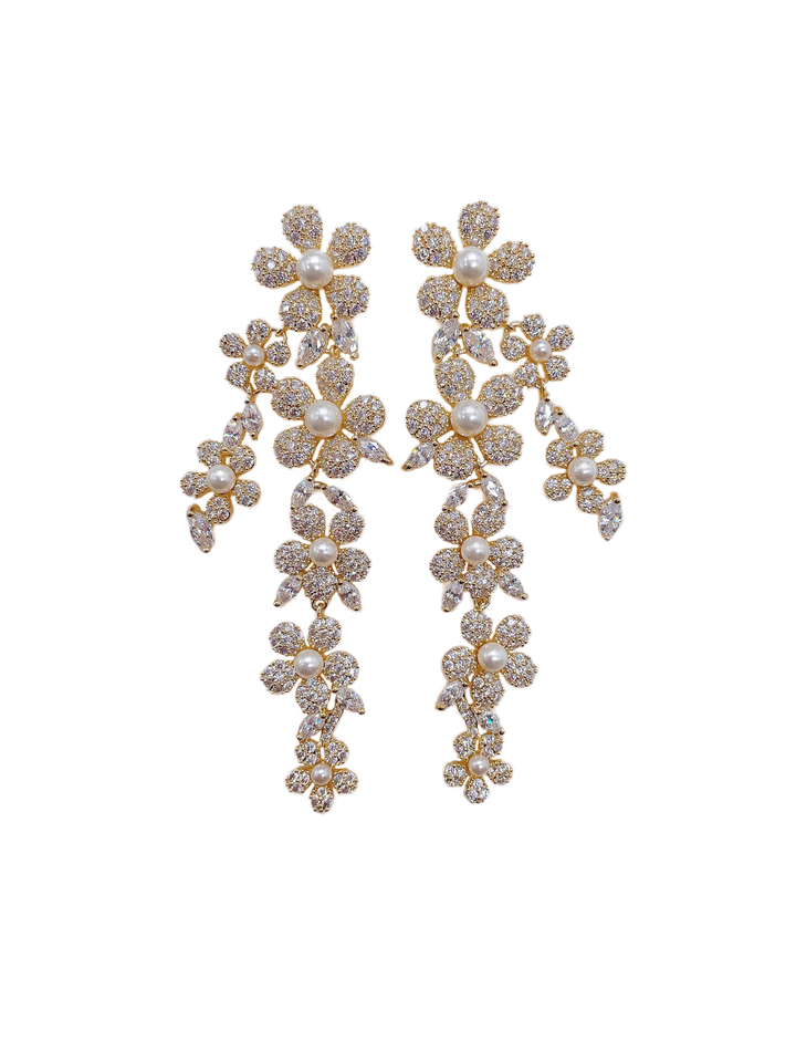Garden Party Floral Dangles