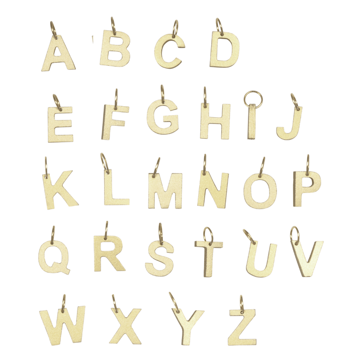 Alphabet Charm