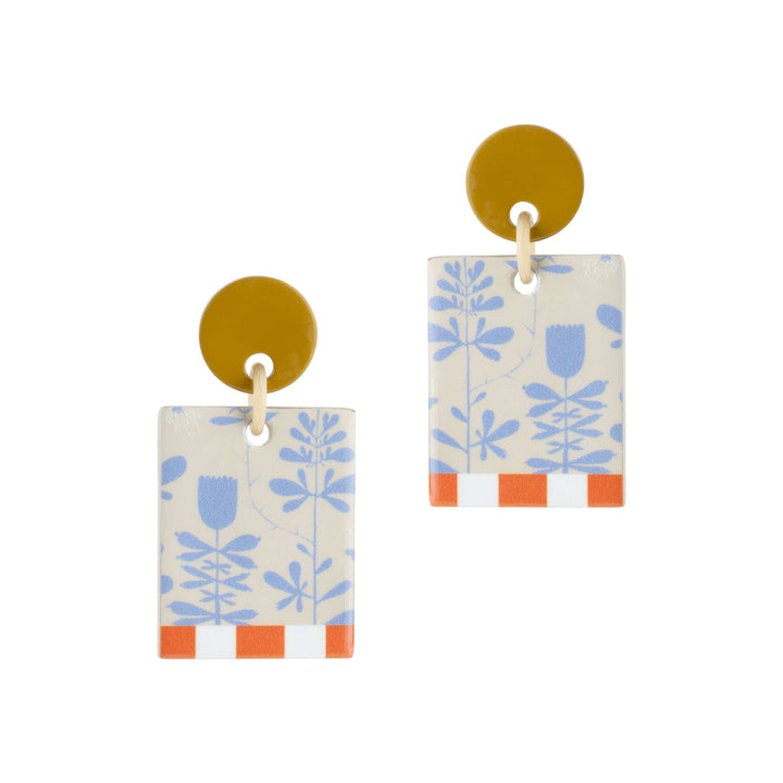 Bloom Block Earrings