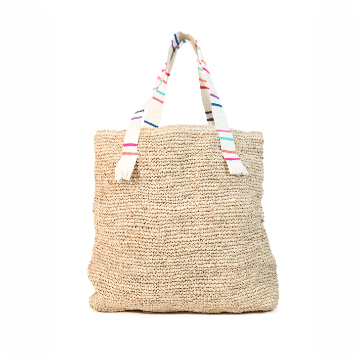 Irma Large Raffia Tote