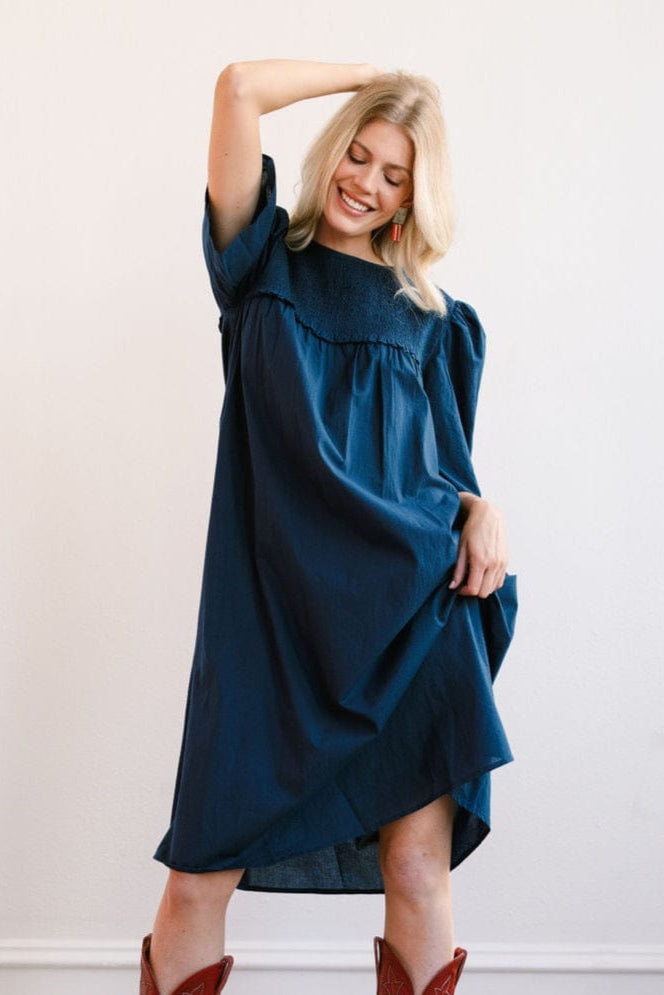 Navy Nomad Dress