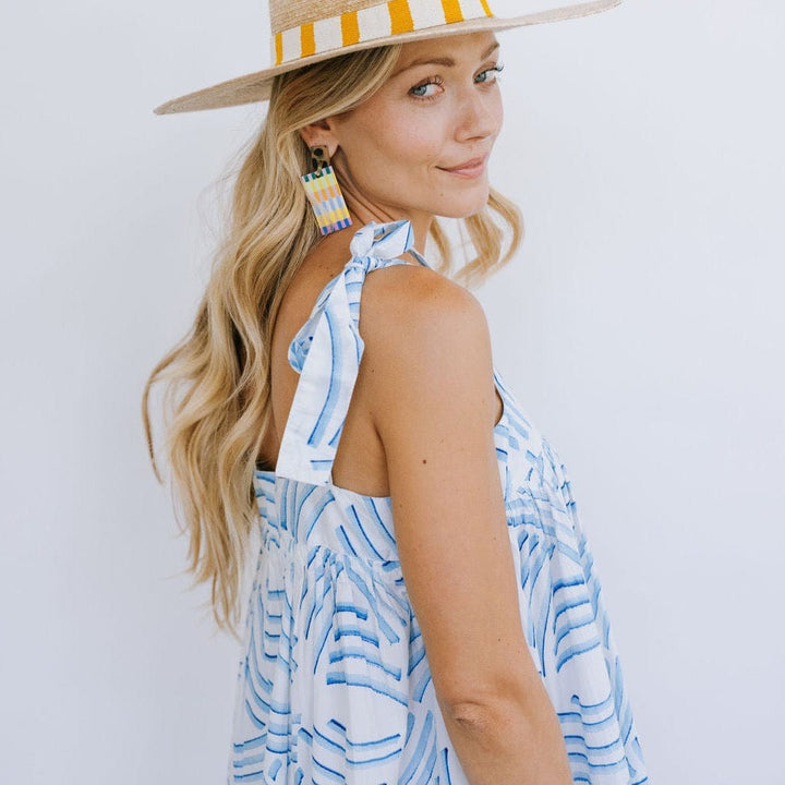 Shark Stripe Florence Dress